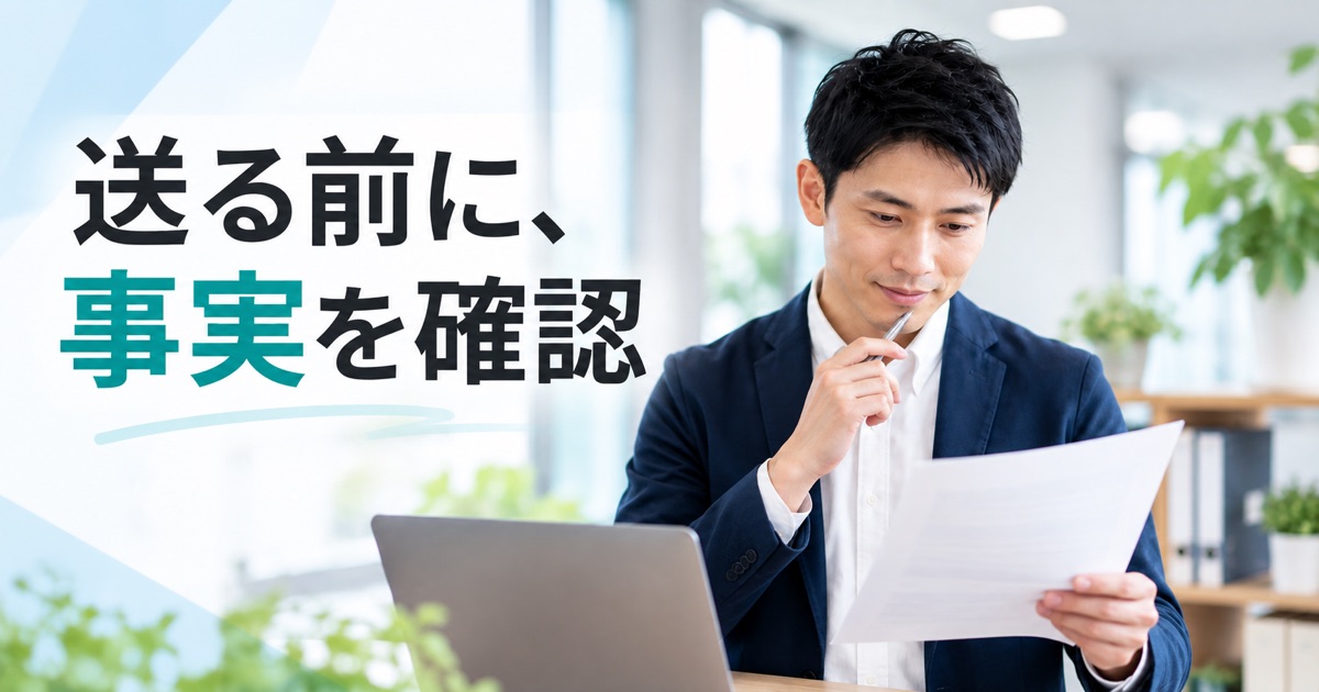 AIで営業メールを改善する方法|送る前に見直す5ステップ - まとめ前
