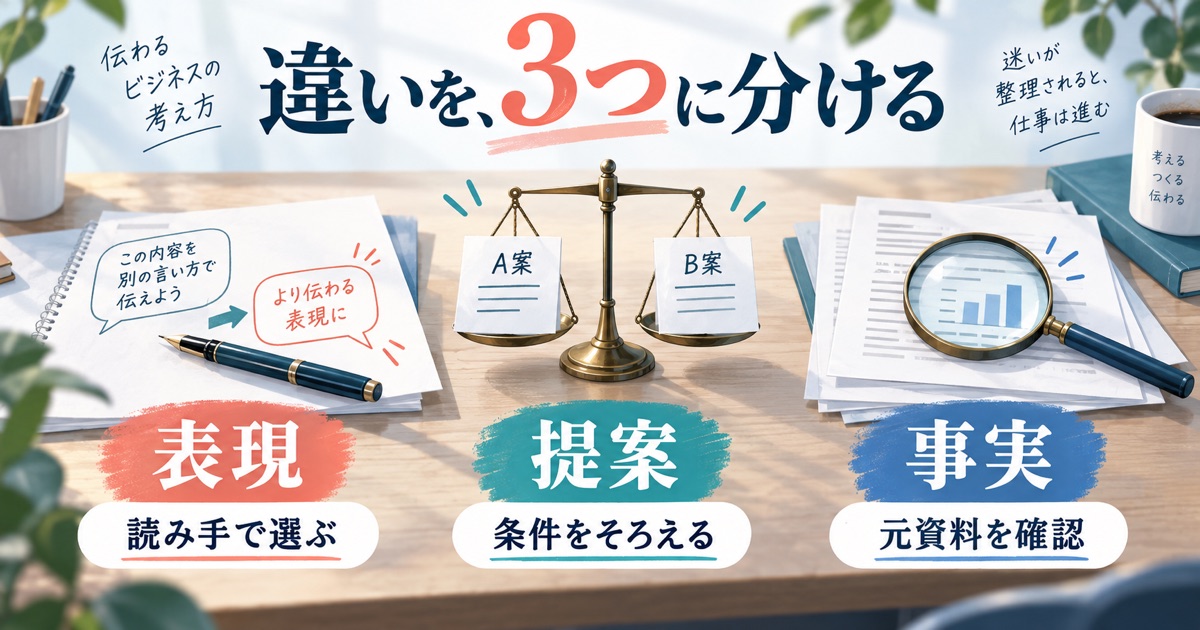 同じ質問なのにAIの回答が変わるのはなぜ?仕事で迷わない確認方法 - 前半