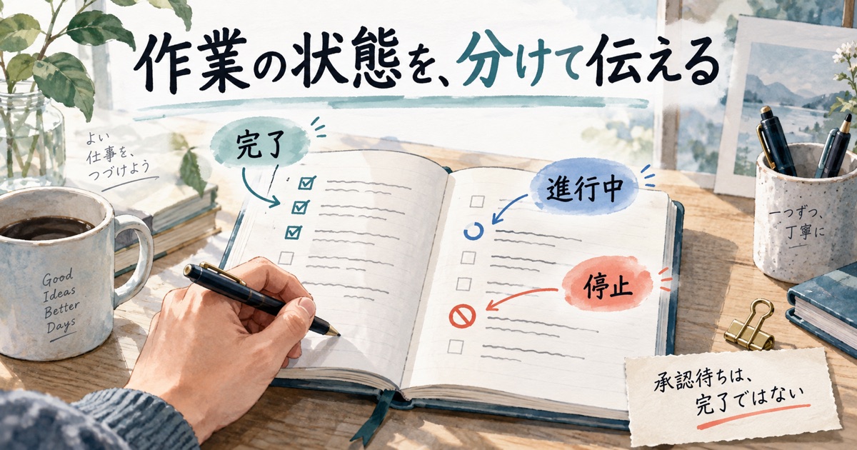 AIで週報を作る方法|進捗と相談事項が伝わる5ステップ - 前半